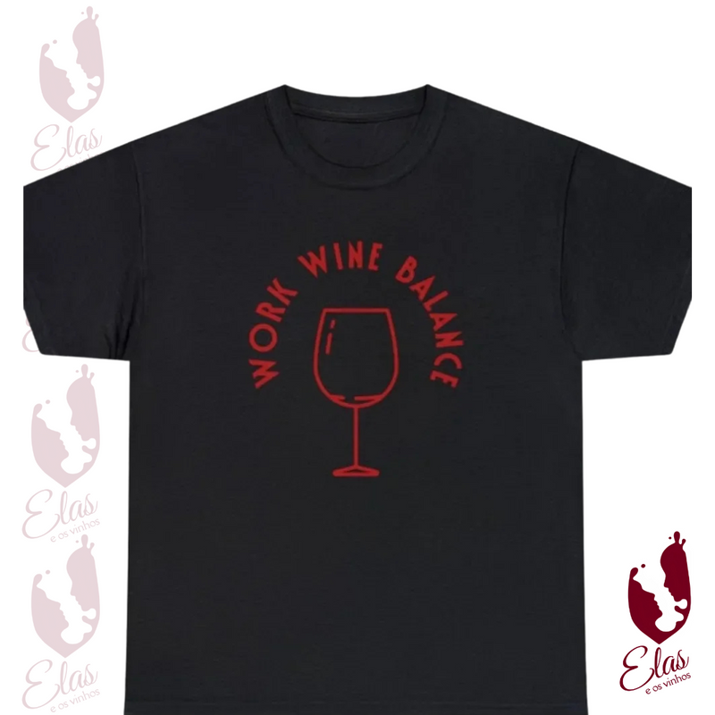 Camiseta Feminina De Estampa De Taças - WineBalance®