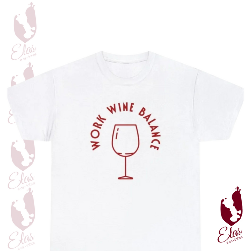 Camiseta Feminina De Estampa De Taças - WineBalance®