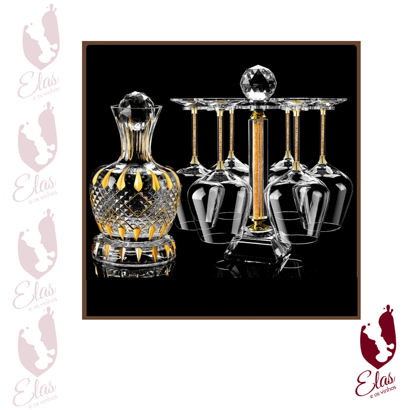 Decanters para Vinhos & Whisky Decanté 1500ml - Bocca d'Oro®