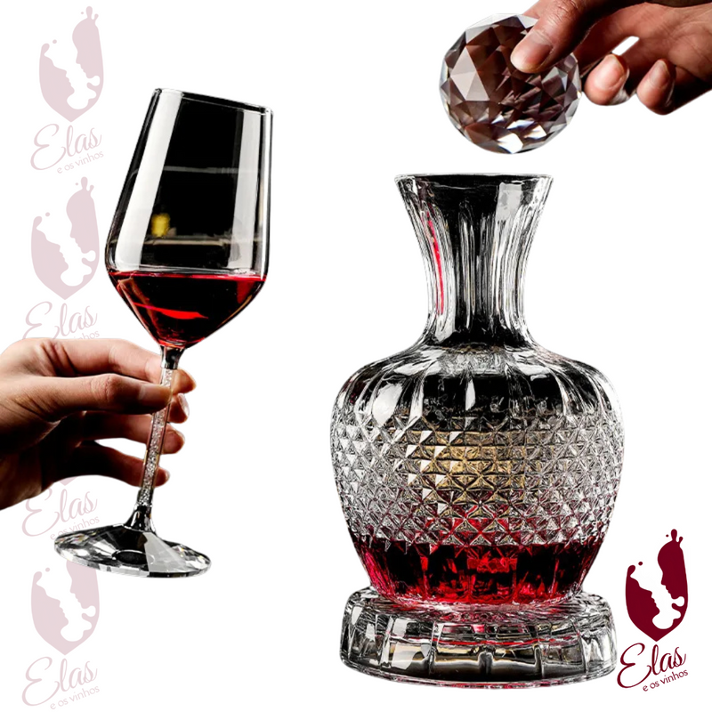 Decanters para Vinhos & Whisky Decanté 1500ml - Bocca d'Oro®