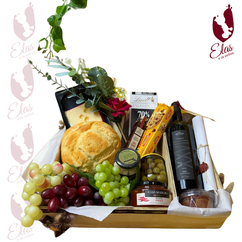 Cesta & Box Elas e os Vinhos®