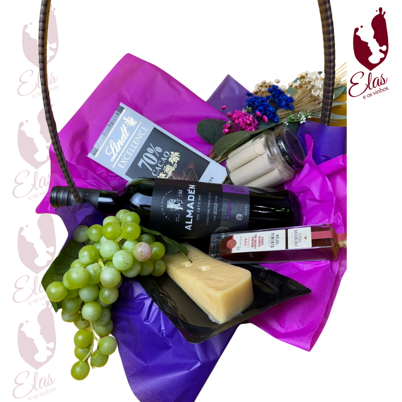 Cesta & Box Elas e os Vinhos®