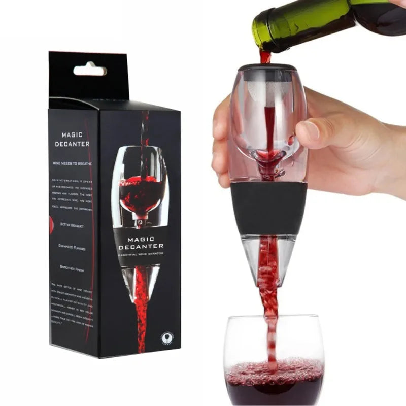 Decantador Portátil Para Vinho - Magic Decanter  Aerador Bernoulli De Ar