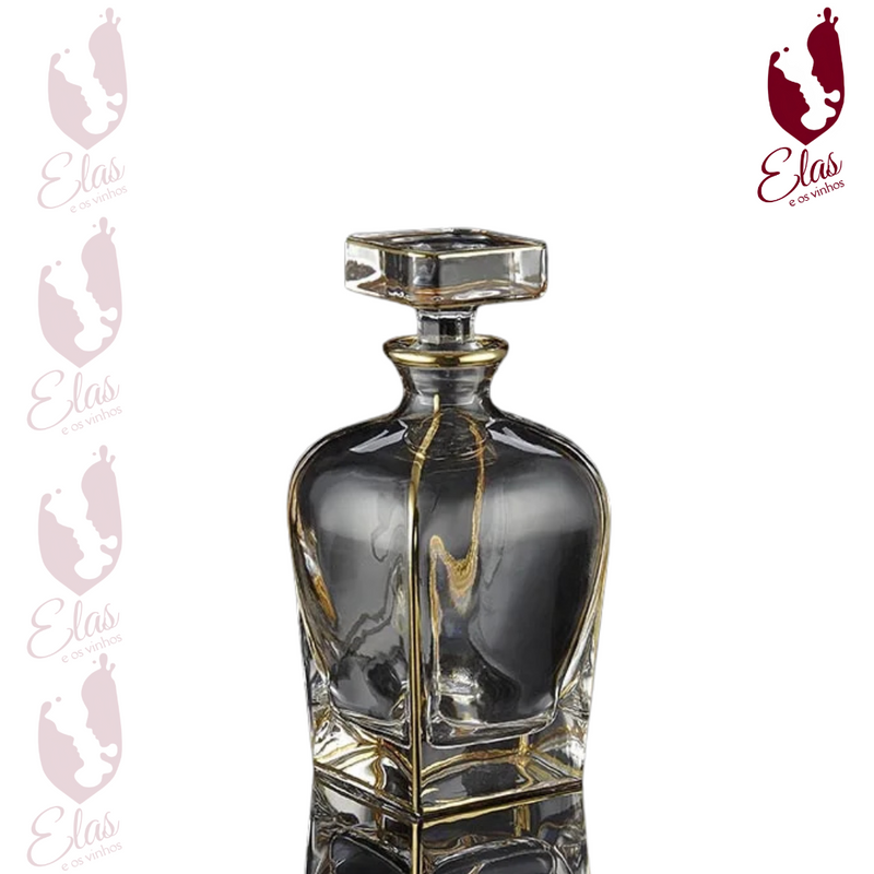 Decanters  para Vinhos & Whisky Decanté - Line Gold®